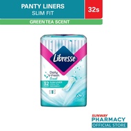 Libresse Slim Panty Liner+Greentea (32's)