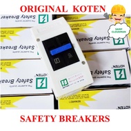 Original Koten Safety Breaker 2P 20A 30A 60A with Enclosure KSB Circuit Breaker Ampere Amp.