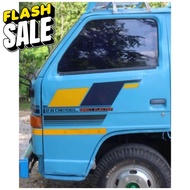 สติ๊กเกอร์แบบดั้งเดิมรถ 6 ล้อ ยี่ห้อ ISUZU คำว่า 2.8  3.6  3.9 DIESEL DIRECT INJECTION ติดรถ แต่งรถ 