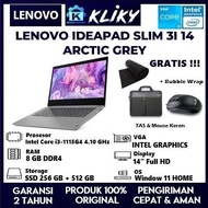 Laptop Baru Lenovo Core i3 Ideapad Slim 3i 14 Intel core i3 Gen 11 Ram