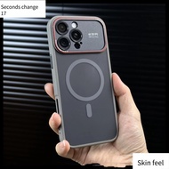 IPhone 16 Phone Case Second to 17 16 pro max Protective Case Large Window Magnetic Skin Feel 15 Pro 