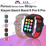 Xiaomi Smart Band 9 Pro Band 8 Pro Porous Series Color Strap Mi Band 8 Pro 9 Pro 2 Tones Color Repla