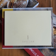 Baking stone pizza stone ขนาด30x40 cm. หินพิซซ่า สำหรับอบขนมปังเปลือกเเข็ง sourdough Peacock Steps