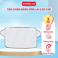 3-layer silver-coated car windshield sunshade, anti-UV, convenient folding car sunshade