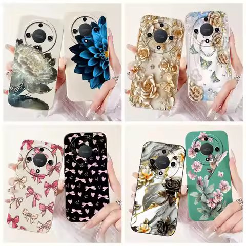 For Cover Honor X9a RMO-NX1 / Honor Magic5 Lite RMO-NX3 Phone Case Candy Color Silicone Funda on Hon