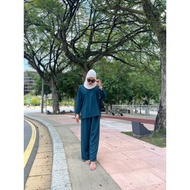 Suit Amanda Cey baggy style & ironless❤