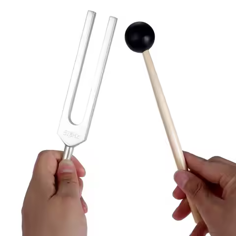 Miwayer 528Hz Tuning Fork, Love Frequency Sound Healing Instrument for DNA Repair, Meditation & Mira