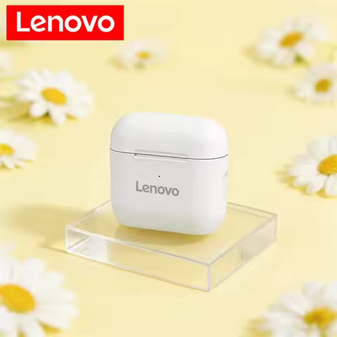 Lenovo TWS Bluetooth Earphones Wireless Headphones Mini Sports Bluetooth Headset Earbud Music Earpie