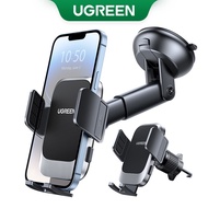 UGREEN 2 in 1 Phone Car Holder Windshield Dashboard Phone Mount Suction Cup Phone Holder Compatible