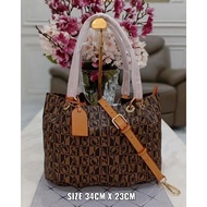 Jual tas serut bonia original hobo bucket bag monogram L Limited