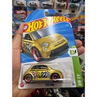 Hotwheel Fiat 500e Gold