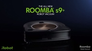 iRobot Roomba s9+ (9550) Robot Vacuum with Automatic Dirt Disposal- Empties itself, Wi-Fi Connected, Smart Mapping, Powerful Suction, Anti-Allergen System, Corners &amp; Edges, Ideal for Pet Hair, black