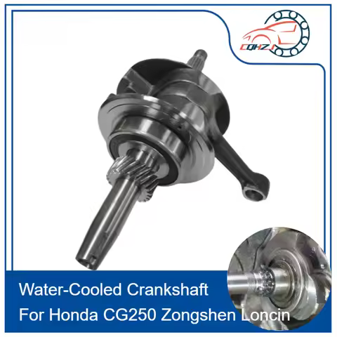 CQHZJ Motorcycle Parts CG250cc Water-Cooled Crankshaft For Honda CG250 Zongshen Loncin Lifan 250cc E