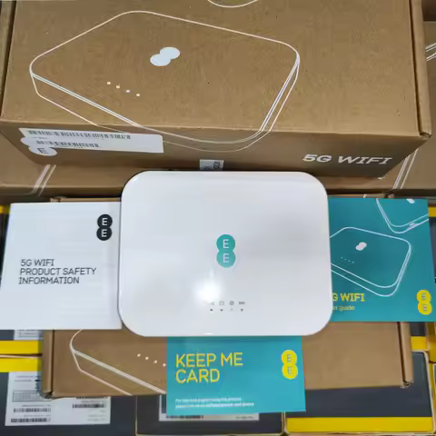 5GEE Pocket WiFi Router QTAD52E 2.33Gbps Dual Band 2.4/5GHz Mobile Hotspot Broadband WiFi 6 5G 4G LT