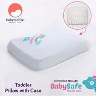 BabySafe Baby Latex Toddler Pillow Stage 3 - Case Included (Natural Latex)