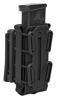 KRYDEX 9mm Mag Pouch with Belt Clip Pistol Magazine Holder for Tactical Belt