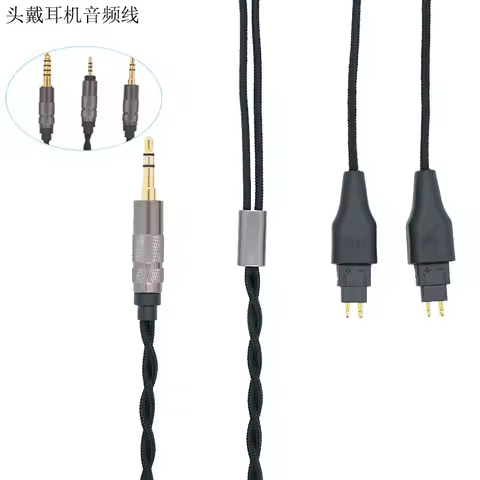 Headphone Cable 2.5 3.5 4.4 Balance Cable for Sennheiser HD580 HD600 HD650 HD660s Audio Cable 120CM 