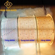 (Price for 1m) LED strip 120D 2835 220V, White - Neutral - Warm yellow, roll maximum length 100m