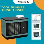 Cool Summer Conditioner Fan  Portable Air Cooler Aircond, Air conditioner cools the air