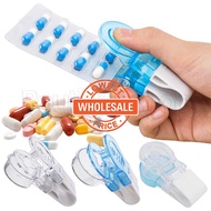 [ Wholesale Prices ] No Contact Pill Take Out Dispenser / Portable Medicinal Tablets Taker / Anti Pollution Candy Pills Storage Box / Useful Medicine Fetching Assist Tool