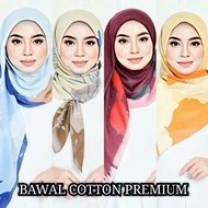 Tudung Bawal Cotton Premium (Borong)