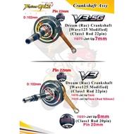 Crankshaft Class1 /Dream Rod 5G V3 Diameter 102mm class1 rod Jet Rod 7/8mm Rod 22pin /103mm Burger W