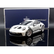 [MASH] Norev 1/18 Porsche 911 (992) GT3 RS 2022 GT Silver
