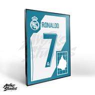 Awake Studios - Cristiano Ronaldo Series Jersey Poster | CR7 Poster | Football Jersey Decoration