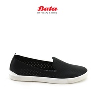 ZA1 BATA Women Black Slip Ons Shoes - 5516637
