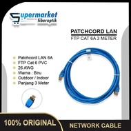 Cat 6A Indoor LAN Cable 3 Meters FTP UTP Patchcord LAN Cat6A 3M Outdoor