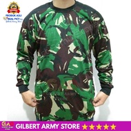 GILBERT ARMY STORE Tshirt Kaos Pria Loreng Tni Malvinas Kopasus Lengan Panjang Busa Sniper Dekker De