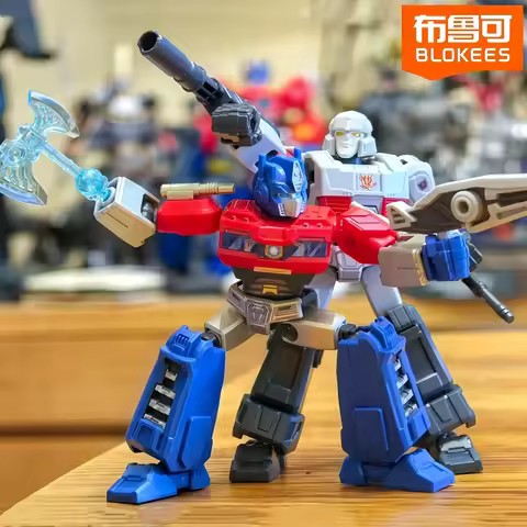 In Stock Blokees Group Transformers One Optimus Prime Ironhide Hound Hydraulic Jack Sentinel Prime A
