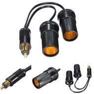 Hella Plug to Twin Cig Cigar Socket Car Cigarette Lighter Adapter Converter
