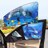 3D Fabric Sunscreen Curtain for Car Window