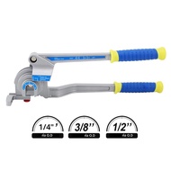 เครื่องมือดัดท่อ 3-in-1-180 °   การดัดที่มีความแม่นยําสําหรับท่ออลูมิเนียม/ทองแดง 1/4" 3/8" 1/2" (6/