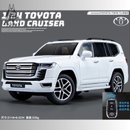 Mô Hình Xe Ôtô Kim Loại 1/24 Siêu Xe TOYOTA LAND CRUISER LC300 Có REMOTE Dùng Để Trưng Bày Bàn Làm V