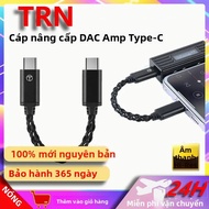 TRN TO USB C DAC Amp Type-C Sang Type-C Bộ Chuyển Đổi Cáp Nâng Cấp Âm Thanh Xây Dựng Bằng Nhựa Chất 