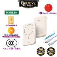 【3C Certified】 UGREEN 10000mAh 20000mAh Qi PowerBank Nexode Magsafe Wireless China CCC Flight Approv