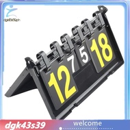 [Pretty] Sport Table Tennis Scoreboard Score Board Plastic Score Board Waterproof 4 Digit