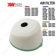 Dirt Bike Dual Foam Air Filter Cleaner For KAWASAKI KX250F KX450F KXF250 KXF450 KX 250F 450F CRF450R