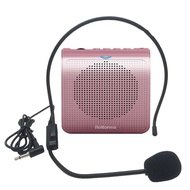 Rolton Portable Microphone Loud Speaker Mini Voice Amplifier with USB TF Card FM Radio for Teacher Tour Guide
