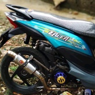 Knalpot cld c3 Beat karbu Mio sporty inlet 50