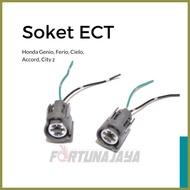 ☫ ◇ ▥ Honda civic genio ferio accord cielo ECT radiator Temperature sensor Socket