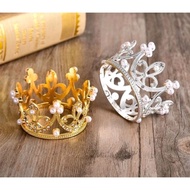 Crown: 20 flower bouquet decoration crowns - birthday cake decoration