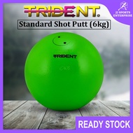 Trident Standard Shot Put Lontar Peluru (6kg) Trident Standard Shot Putt Steel Ball Bola Besi Sukan