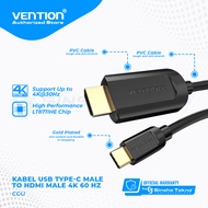 Vention HDTV USB C HDMI 4K Type C to HDMI Cable HDMI Adapter Thunderbolt 3 for  MacBook Pro Air ipad Pro