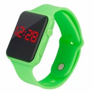 HIJAU Led Digital Youth Watches Date Feature - Green Couple durable Latest women's men's waterproof 