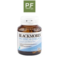 Blackmores แบลคมอร์ส Bio Zinc A Chelate (90 Tabs) |ไบโอ ซิงค์ เอ คี เลต ผลิตภัณฑ์เสริมอาหาร 90 เม็ด