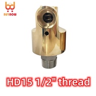 HD15 DN15 1/2 inch rotating joint 360 rotary joint Water air oil swivel coupling Spray universal con