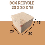 Cardboard Recycle Cardboard Box 20x20x15